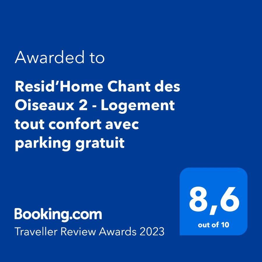 Resid Home 2 - Duplex Cosy Avec Parking Gratuit Saint-Léonard Exterior photo